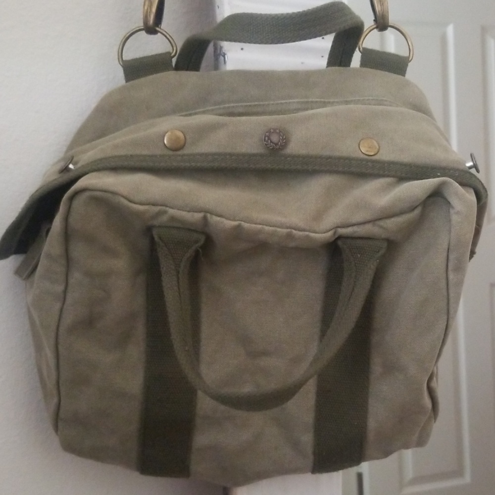 Urban Outfitters Small Army Duffle Bag